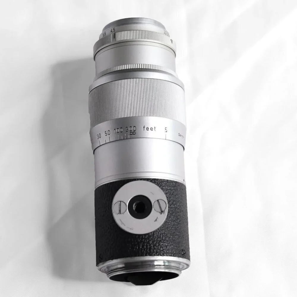 Leica Hektor Camera Lens with Leather Case